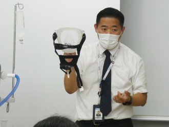 第2看護学科＊2年生（49期生）「人工呼吸器の授業」 | 松山看護